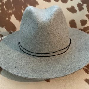 Grey Felt Rancher Hat